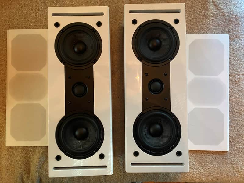 Rogers Sound Lab RSL CG23 Speakers pair White image 1