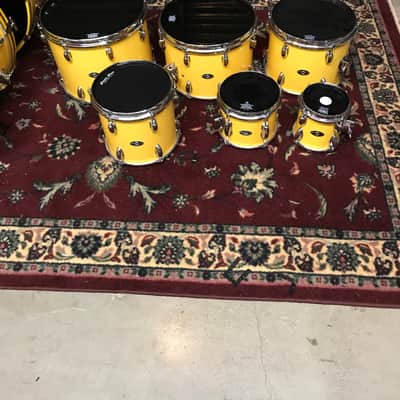 SLINGERLAND DRUM SET, TAMA HARDWARE, NORTH DRUMS, GIBRALTER/ZILDJIAN/ANVIL Drum and Hardware Collection 70's/80's image 2