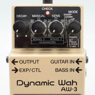 Boss AW-3 Dynamic Wah Guitar Effect Pedal CW27825 image 3