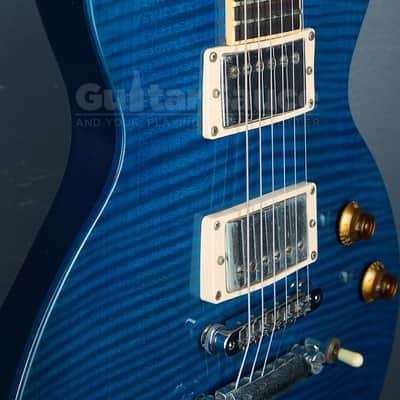 Gibson Les Paul Standard Double Cut 1998 - Blue Translucent / Trans Blue (COD 2079UG) image 10