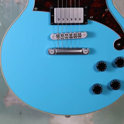 D'Angelico Premier Brandon "Taz" Niederauer Atlantic - Sonic Blue image 3