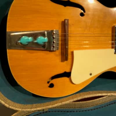 50'S KAY TENOR GUITAR OR BARITONE UKE WITH LACE PICKUP image 3