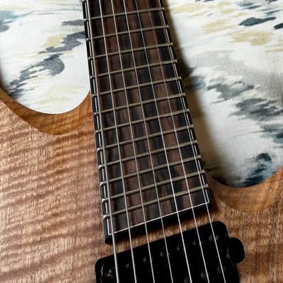 Carillion Polaris 7 Fan Fret - One Piece Old Stock Figured Walnut image 9