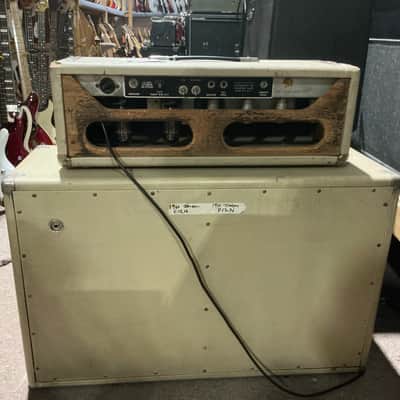 Fender Band Master bandmaster Tube Guitar Amplifier Head + 212 2x12 Speaker Cabinet - Local Pickup Only image 2