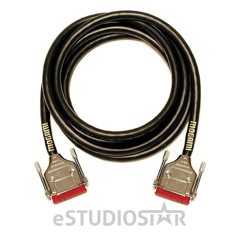 Mogami Gold AES-YTD-DB25-DB25-15 DB25 to DB25 Format Crossover Cable - 15' image 1