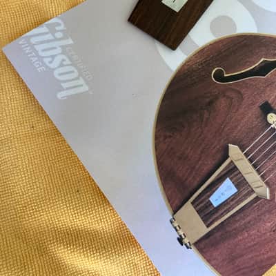NOS-Gibson Crest 1969 - Rosewood Inlayed Pearl Emblem image 7