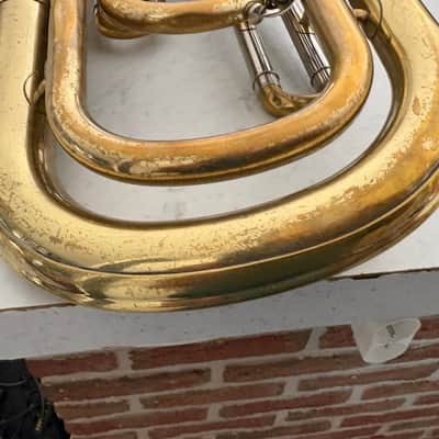Yamaha YBH-301M Marching Baritone Horn 2010s - Lacquered Brass image 15