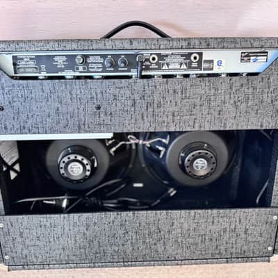 Fender GB Twin Reverb George Benson Signature 2-Channel 85-Watt 2x12" Guitar Combo 2016 - Present - Gray image 9