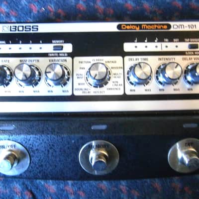 Boss DM-101 Delay Machine 2023 - Present - Black / Silver image 2