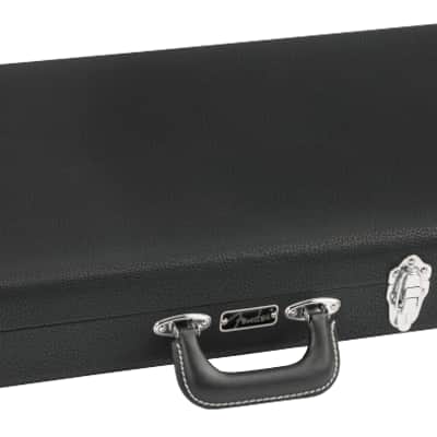 Fender Classic Series Wood Case - Strat/Tele, Left-Hand, Black image 2