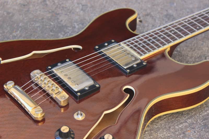 1991 Aria Pro II TA-550 335 Style Hollowbody (Walnut) MIJ Japan