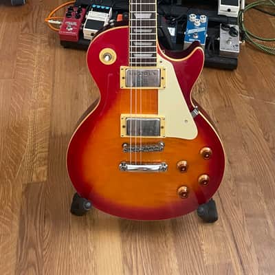 Epiphone Les Paul Custom Plus 1996 - 2008 - Heritage Cherry Sunburst image 4