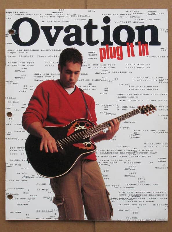 Ovation Catalog 1999 image 1