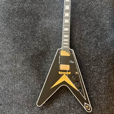 2017 Gibson Custom Shop Flying V Custom Ebony - Unplayed image 1
