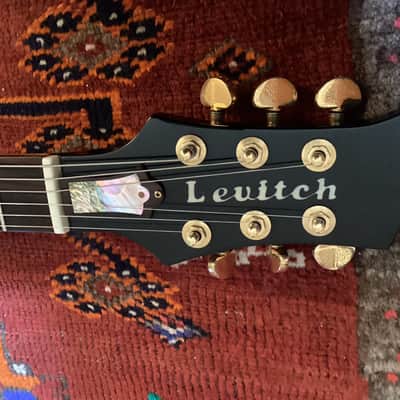 Richard Levitch Artisan Guitar 1989 Solid Rosewood/Solid Mahogany B&S-Excellent image 9