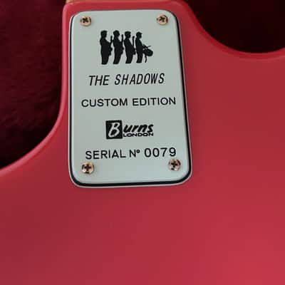 Burns Shadows Custom Signature Limited Edition No. 079 of 500 2005 - Fiesta Red image 9