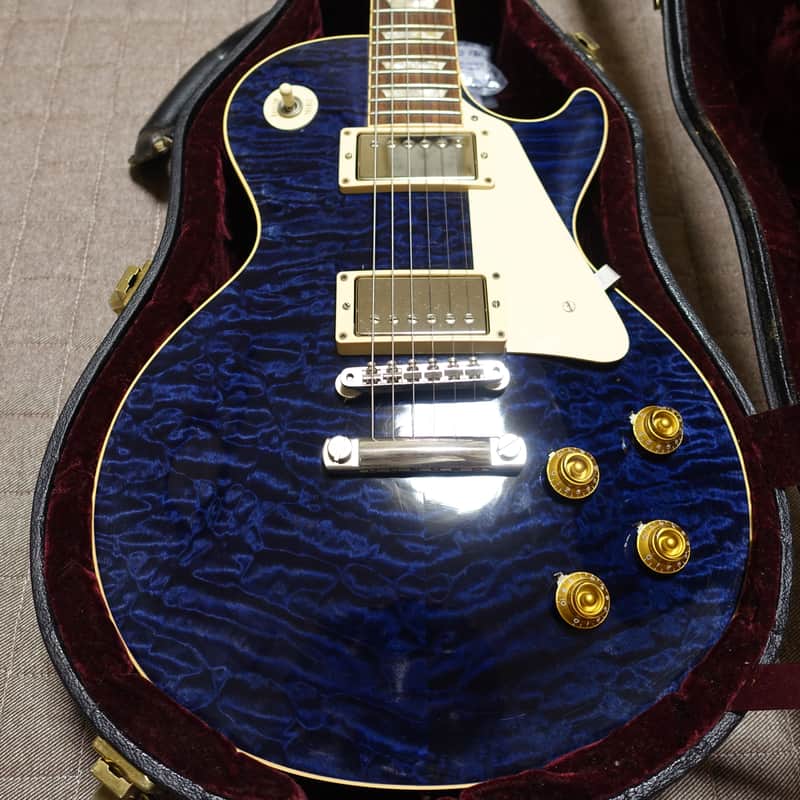 Gibson Custom Shop Les Paul Standard '59 Reissue Quilt Maple Top Nordic Blue 2011 image 1