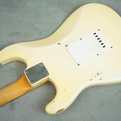 1964 Fender Stratocaster, Korina Body, Olympic White - One Owner + OHSC image 12