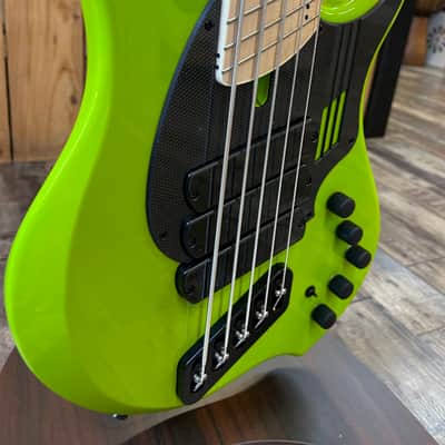 Dingwall NG3 Adam "Nolly" Getgood Signature 5-String Ferrari Green image 3