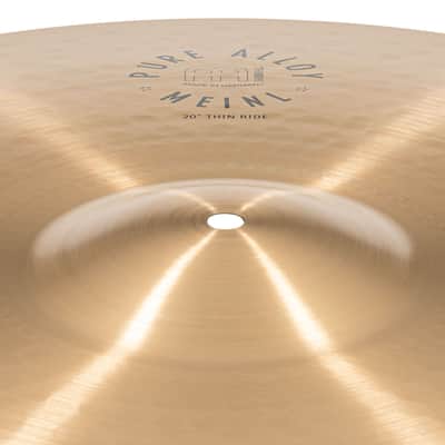 Meinl PA20TR Pure Alloy Thin Ride 20" - Ride Cymbal image 5