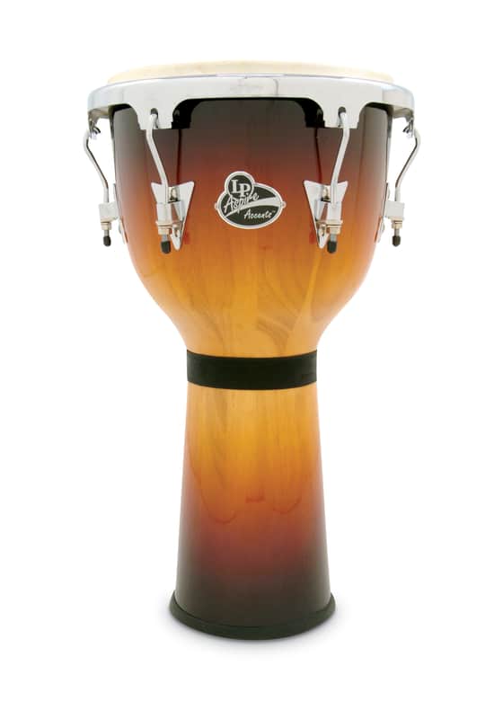 Latin Percussion LPA632-VSB Aspire Accents 12.5" Wood Bowl-Shaped Djembe image 1