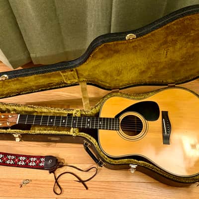 1981 Yamaha L-15A Acoustic Guitar w/ Original Case image 18
