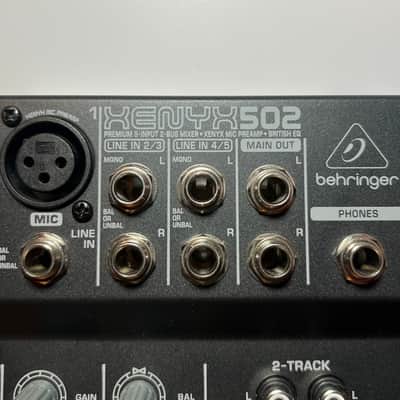 Behringer Xenyx 502 5-Input Compact Mixer 2019 - Present - Standard image 4