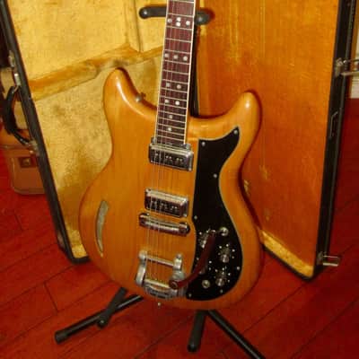 Immagine 1968 Kustom K-200 Natural w/ Original Hardshell Case - 2
