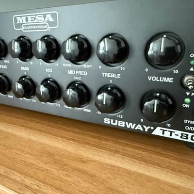 Mesa Boogie Subway TT-800 2-Channel 800-Watt Bass Amp Head 2020 - Present - Black image 3