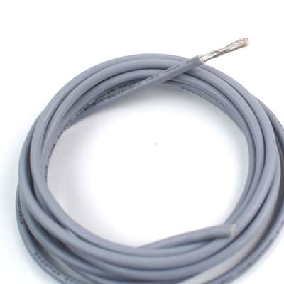 3-Conductor Shielded Guitar Circuit Wire hookup wire 6-Foot 24 AWG ,Gray Bild 3