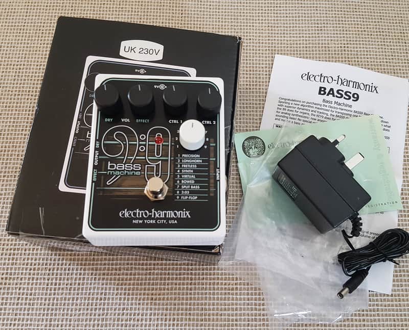 Electro-Harmonix Bass9 Bass Machine 2019 - Present - Black image 1