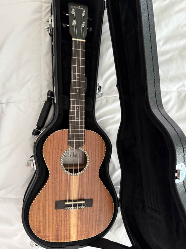 Cordoba 25T Tenor Ukulele 2010s - Acacia image 1