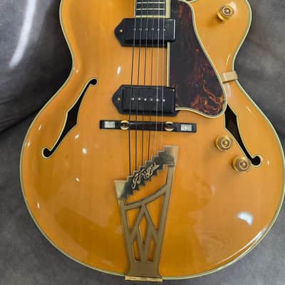 Jim Triggs 18" New Yorker Special Cutaway 1998 - Blonde image 2