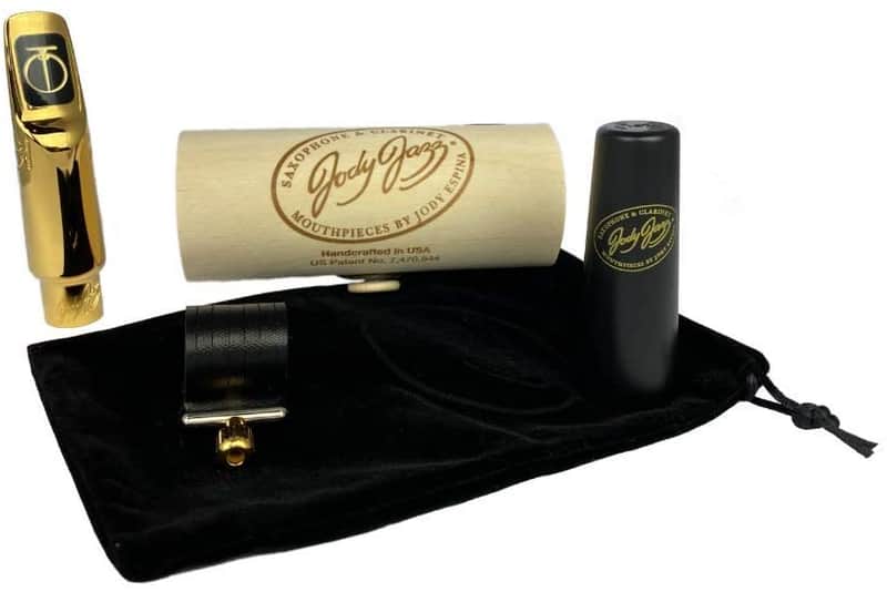Jody Jazz DV Tenor Sax Gold Plated Mouthpiece-10 - DV .140 image 1