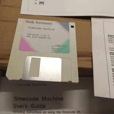 All Original 1990s Timecode machine  by Opcode systems, Made USA image 4