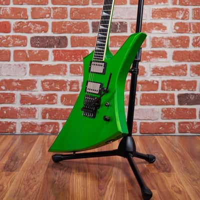 Jackson USA Select Series KE2 Kelly Absinthe Frost 2010 w/OHSC Bareknuckle Pickups/FU-Tone hardware image 5