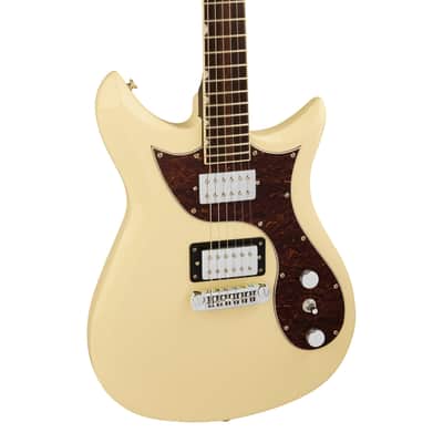 Gretsch Electromatic CVT Double-Cut Electric Guitar with Wraparound Tailpiece, Vintage White image 2