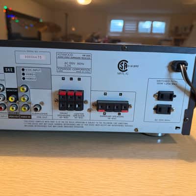 Vintage Kenwood VR 205 5.1 Channel 250 Watt Receiver CLEANED FULLY WORKING🔥 image 9