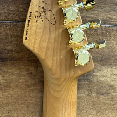 Suhr Mateus Asato Signature Series Classic T White Lollar 510 Tremolo Gold Foils 81364 image 11