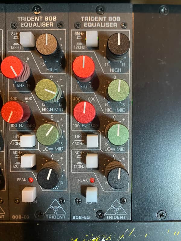 Trident 80B EQ 500 Series Equalizer Module 2010s - Black image 1