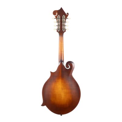Eastman MD315 F-Style Mandolin Adirondack Wide Neck - Amberburst image 4