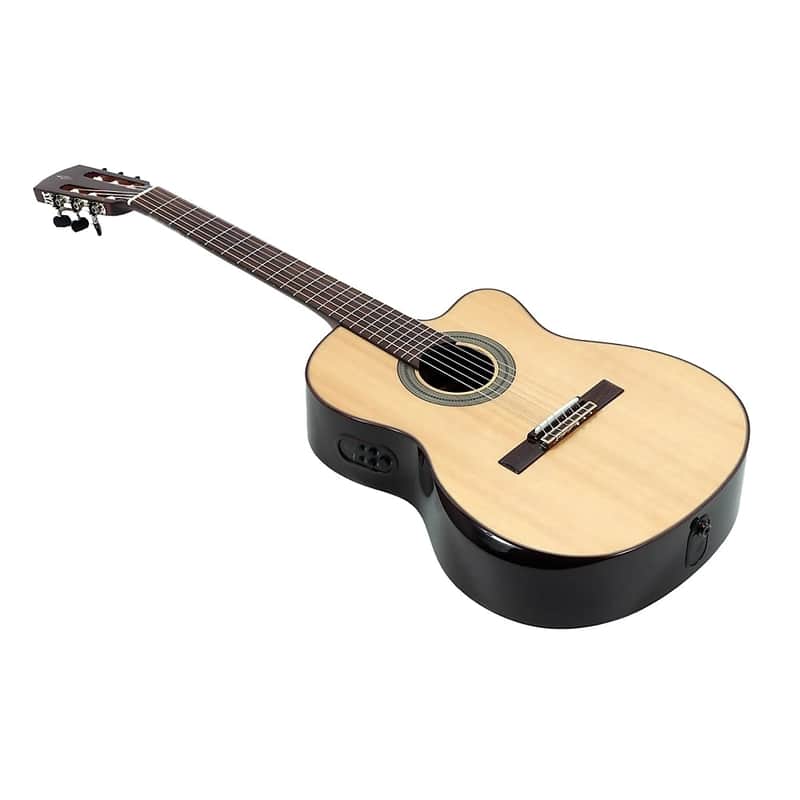 Alvarez AC70HCE Hybrid Nylon-String Classical Acoustic-Electric Guitar Natural image 1