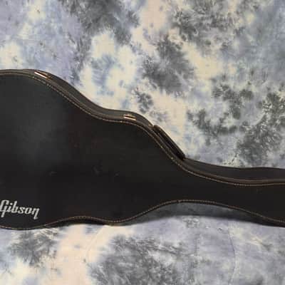 Vintage RARE 1966 to 1969 Gibson Branded Black Red Plush ES 335 330 Soft Shell Electric Guitar Case image 2