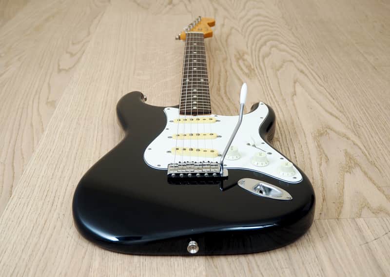 1989 Fender Stratocaster '62 Vintage Reissue Electric Guitar Black