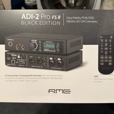 RME ADI-2 PRO FS R Black Edition AD/DA Converter 2010s - Black image 3