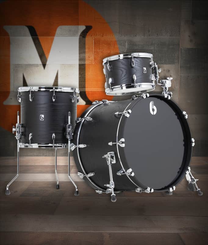 British Drum Co. RAV-CB-22 Raven Series Club Kit - 12"/16"/22" Shell Pack (RAV-CB-22) image 1