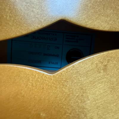 Epiphone USA John Lennon Revolution Casino Natural image 4