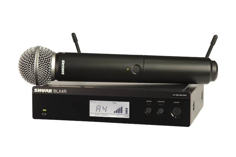 Shure BLX24R/SM58-J11 Wireless Handheld System image 1