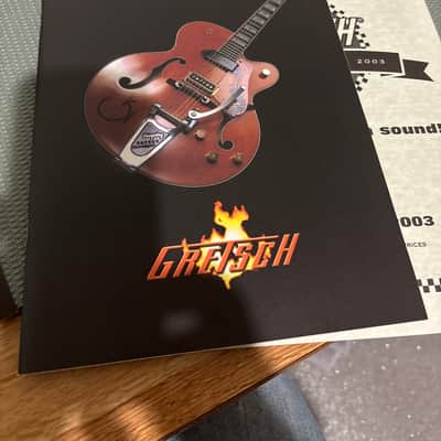2003 Gretsch Catalog Set 120th Anniversary Duane Eddy Stephen Stills Eliot Easton