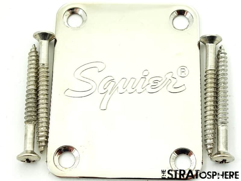 Fender Squier Classic Vibe 60s Tele Thinline NECK PLATE Telecaster Nickel.. image 1
